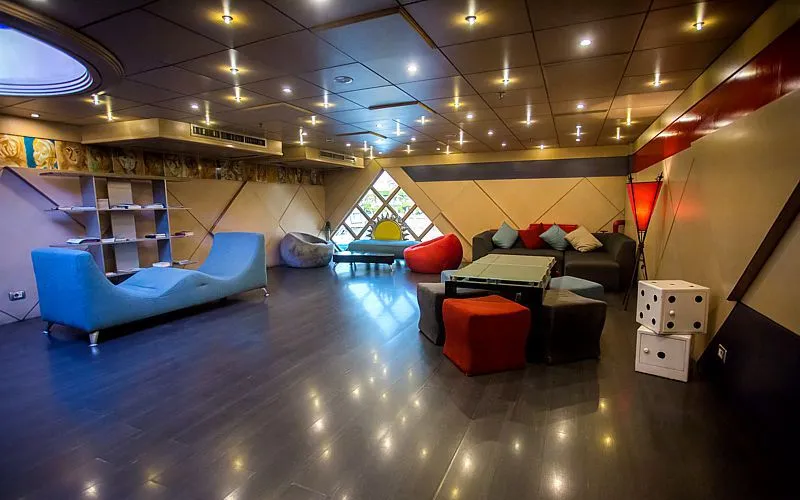 Lounge aboard the Princess Sarah Nile Cruise Nile cruise